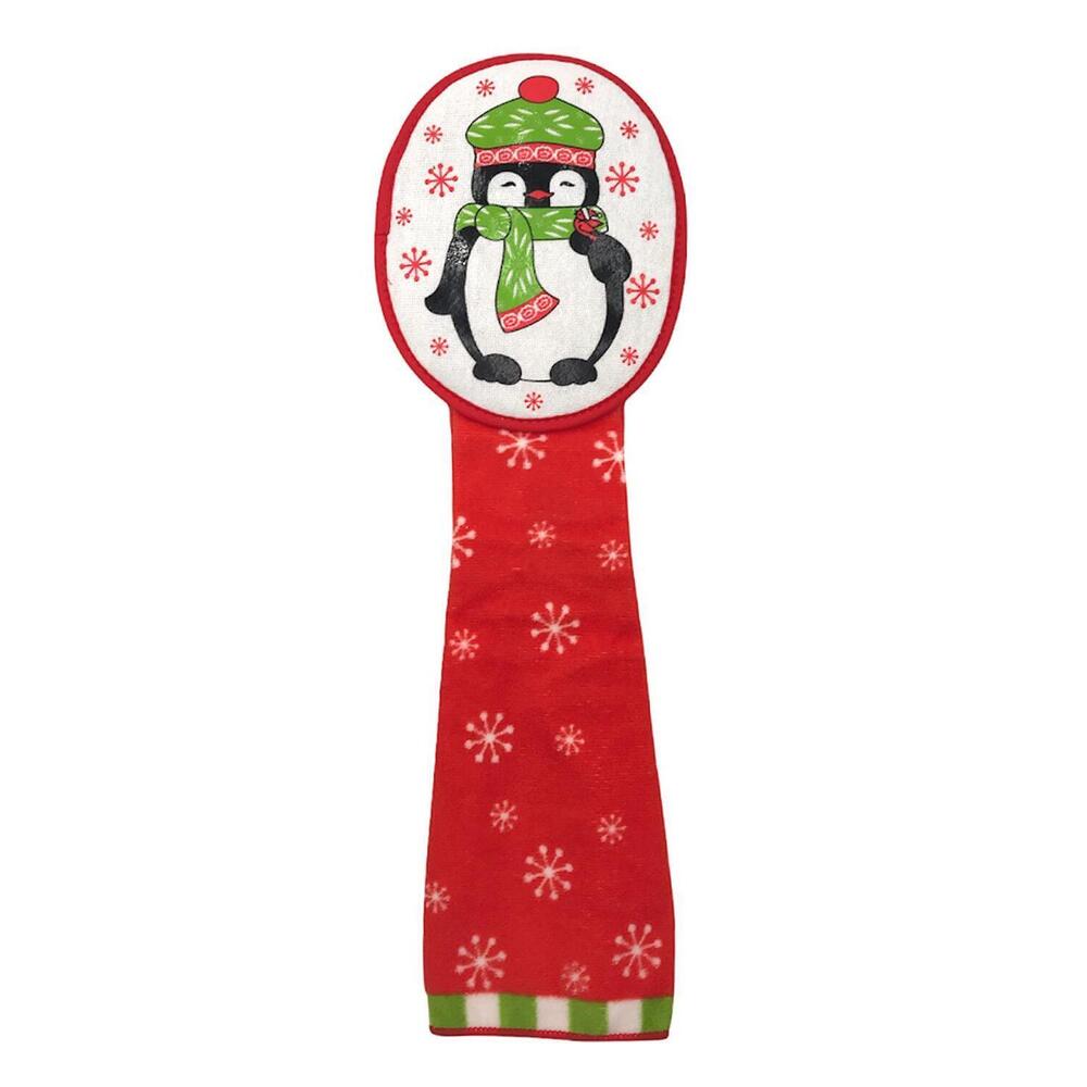 Temp-tations 2-pack Set Seasonal Kitchen Towel and Mitt Penguin